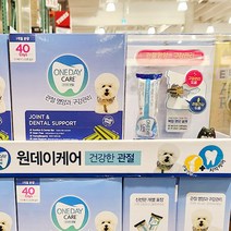 원데이케어 원데이케어 애견관절_치석케어 15g X 40개, 단품, 단품, 14.966g