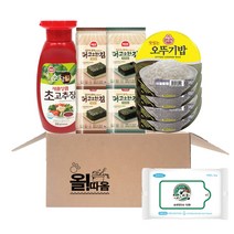 허니제이 추천레시피 해표 초고추장 320g 1개+해표김 4g 16개+오뚜기밥8개+올따옴티슈1개, 해표초고추장320g1개+파래김16개+오뚜기밥8개+티슈