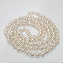 아름쥬얼리 진주롱목걸이 핵진주 긴 패션