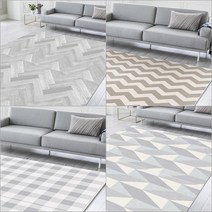 6종 사계절 플레이매트 거실 바닥 쿠션 매트 놀이 1+1 2400X1400X10mm, 리프멜로우 10T(2장)