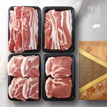 해담한우 [해담한우] 한돈 구이선물세트 3kg (삼겹살1.5kg+목살1.5kg), 1
