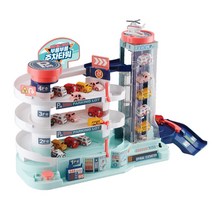 슈퍼오토 부릉부릉 주차타워 미나카 자동차장난감 놀이세트