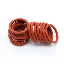 고무오링 패킹 실리콘 오링 고무링 VMQ-O 링 씰 개스킷 두께 CS 3mm OD 10 ~ 70mm 실리콘 고무 절연 방수, 02 OD 11mm_01 빨간_01 3mm