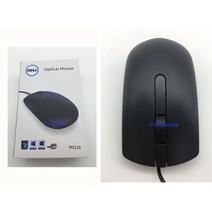 유선마우스 Dell MS116USB유선 마우스 노트 데스크톱 통용 게임 사무실 광전, C01-공식모델, T01-MS116소매 가격