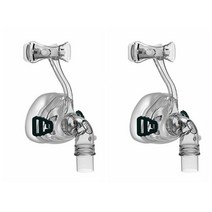 BMC CPAP N2 비강 마스크 및 CPAP 자동 CPAP BiPAP 인공 호흡기 수면 코골이 수면 무호흡증 코골이 방지 S/M/L 크기, 2개 NM2, L