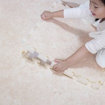 [위드매트] 층간소음방지 놀이방 PE퍼즐매트 4장 50x50x3cm, 피치마블, 50x50cm (4장)