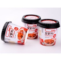 요뽀끼 매콤달콤 떡볶이 컵, 140g, 240개