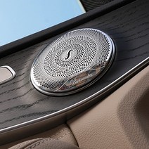 벤츠 C GLC 클래스 전용 도어 스피커 전체 크롬 커버 4P 부메스터 W205 X253, 02. C GLC 클래스 스피커 몰딩 (무광)