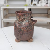 [인아트스튜디오] 토어도예 중형 한쪽고리움푹못난이 - 수제 다육 도자기 바위솔 예술적 난 모듬 먼로퀸 델타포스 뉴헨의진주 문스톤 예쁜 카페 라울 제라늄 에보니, 단풍색