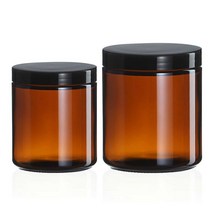캔들용기 - 뉴 브라운 향초용기 앰버 글라스 ( 100ml 200ml ), 앰버 용기 100ml(1박스 120개입)