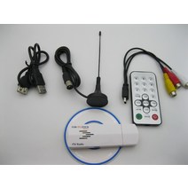 DMB수신기 USB TV 스틱 튜너 수신기 어댑터 PC 노트북 FM 라디오와 전세계 아날로그 Windows XP/Vista/Win7 TVSS808, [01] USB
