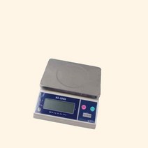 (수담공구) 정확한전자계량저울 KS-2000 2kg 주방업소제과제빵저울