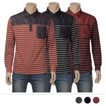 sioncompany_MTFW19194 스프라이트 레더 긴팔카라 T 긴팔카라티 남자카라티 카라셔츠 남자긴팔티 남자긴팔카라티--SC