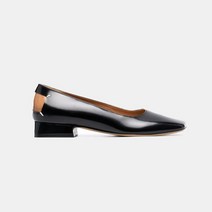 [메종마틴마르지엘라] [명품]마르지엘라 22FW 블랙 스퀘어토 발레리나 슈즈 S58WZ01