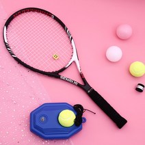 포핸드 연습 테니스 리턴볼 혼자하는 셀프 솔로 여성 다이어트, 【검정 잉크】 【초보자 세트 보내기】