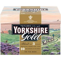Yorkshire Tea 골드 티백 요크셔 차 영국홍차직구 160개, 20개