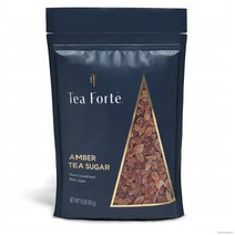 Tea Forte Amber Tea Sugar 티 포르테 앰버 티 차 & 커피용 비트 슈가 1LB(454g), 454g, 1개