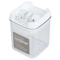 모던하우스 23 뉴 플립 사각 밀폐용기 270ML KC0423001, 너비: 7CM  높이: 10CM, 1개