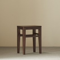 로맨틱캬바레 1960 스툴 카페 의자 사각형 고무나무 원목 빈티지 엔틱, 단품, 1개