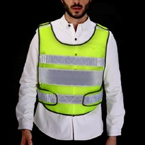내 야광반사 그린안전조끼 안전지킴이 백팩 가방 캐주얼 여행보조백 학생, 본상품