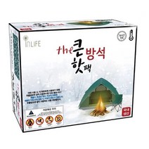 인라이프 더 큰 방석 핫팩 560g x 8개 방석형 대용량 차박 캠핑 필수템