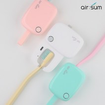 에어숨 에어스윙 스마트건조 칫솔살균기, 화이트, AIR-AIRSWING30
