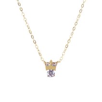 SARA GOLD 14K 티아라 목걸이
