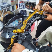 pcx nmax xmax 포르자 핸들크로스바 봉지걸이 핸들바 멀티바, 레드