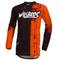 산악용 자전거 티타늄 MTB 입문용 흙 긴 소매, 주황색, 1-xxxl