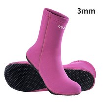 남녀공용 네오프렌 양말 다이빙 스쿠버 잠수복 핀 부티 3mm 5mm 서핑 해변 열 유연성, 11 BW3002C_05 XL