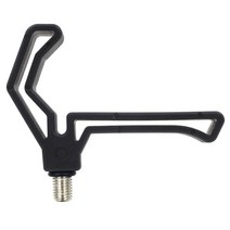 잉어 낚시 액세서리로드 레스트 헤드 그립퍼 잉어 낚시 도구, 검은색