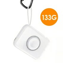 애플워치보조배터리 power bank with cable for apple iphone, 흰색 파워 뱅크, 5000mAh