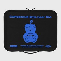 바보사랑 LITTLE FIRE COVY BLACK(17인치 북파우치).어프어프