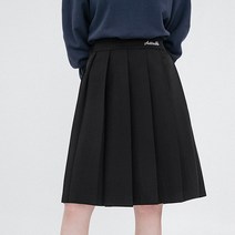 [제작] [김민경 화보]레티엘 뒷밴딩 플리츠 스커트 66693 빅사이즈 여성의류