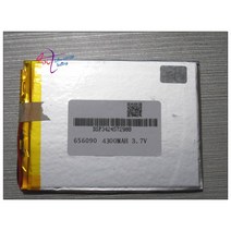 656090 4300mAh 폴리머 배터리 모바일 전원 배터리 맞춤형 LED 조명, 한개옵션0