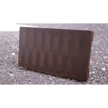 블랙월넛 / 엔드그레인 도마 / L / SOLID / 원목도마 / 미리내도마, 선택안함