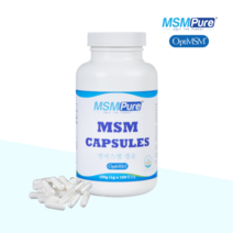 MSN관절영양제 옵티 MSM 식이유황 식용유황 가루 optiMSM 120캡슐