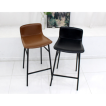 홈바의자 3color 아일랜드식탁의자 키높이 한샘바체어 이케아, 블랙