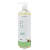 아껴주다 저자극 천연 강아지 샴푸 500ml, 3개