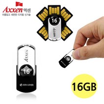 액센 USB메모리 U34 STAR 16GB (블랙), 해당 상품 선택하기, 1