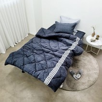 더크린 톰보이 세미마이크로 차렵이불 SS차콜 _ 256589EA
