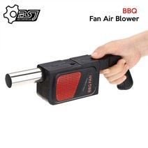 시로코팬 풍로 낙엽청소기 무선 송풍기 배풍기휴대용 핸드 헬드 전기 바베큐 팬 송풍기 야외 캠핑 피크닉, 한개옵션0