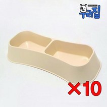 가성비 애견사료그릇 페키니즈 펫밥통 플라스틱 10개, 상세페이지 참조