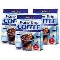 KALDI COFFEE 카페 칼디 Water Drip Coffee 워터드립 커피(40g4p) 3개 세트, 1개