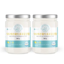 바로푸드 125 레몬워터 포도당 분말 180g, 2통