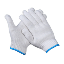 [PRITZE] 40g 45g 50g 면장갑 목장갑 작업장갑 안전장갑 묶음, 100개