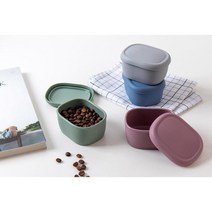 30대 직장인 전자레인지용 도시락통 식당 반찬 보관, 1개, 소(그린)