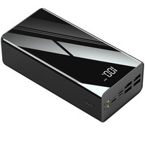 제너스 대용량 보조배터리 캠핑/낚시 필수 80000mAh 파워뱅크, 4.레드(유선), 100000mAh