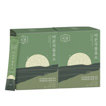 바른 곡물효소 누룽지맛, 2개, 90g