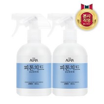 LG생활건강 아우라 피톤치드 섬유탈취제 상쾌한향 500ml x 2개